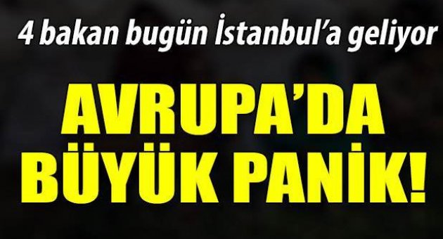 Avrupa’da düzensiz göçmen paniği…