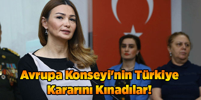 Avrupa Konseyi'nin Türkiye Kararını Kınadılar!
