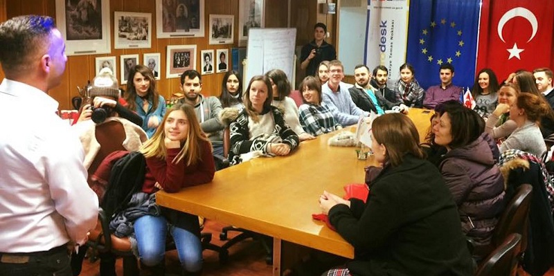 Avrupalı Gençler İşsizlik için İzmir’de Buluştu