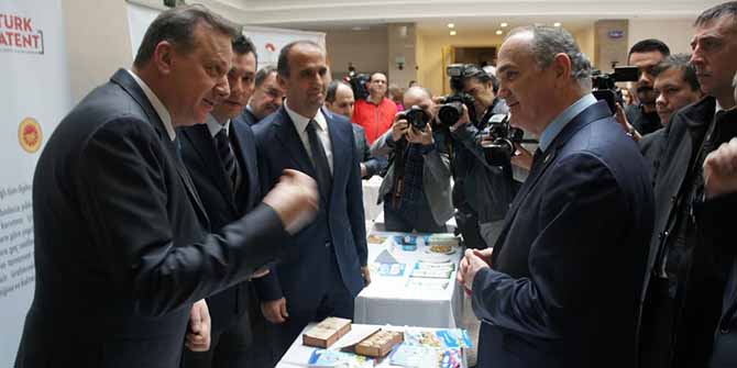 AYDIN KESTANESİ VE AYDIN İNCİRİ BAKAN ÖZLÜ’YE İKRAM EDİLDİ