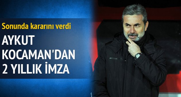 Aykut Kocaman, 2 yıl daha Torku Konyaspor'da