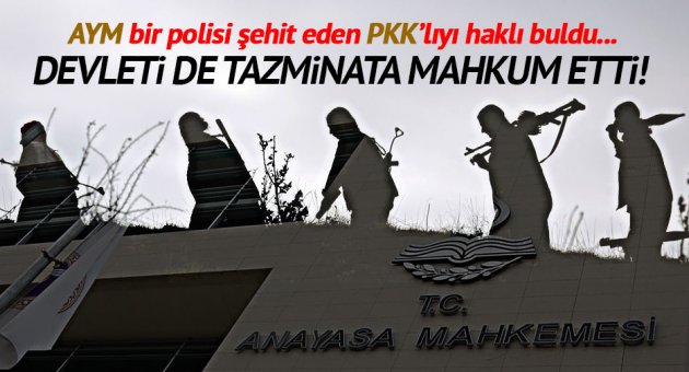 AYM PKK'lıyı haklı buldu!