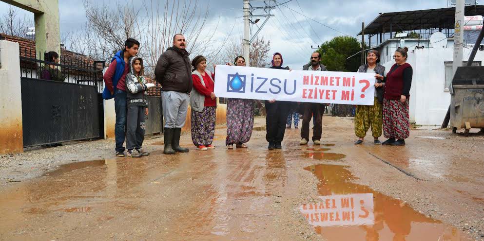 AYRANCILAR’DA İZSU İSYANI…