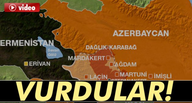 Azerbaycan, Ermenistan’ın zırhlı araçlarını vurdu