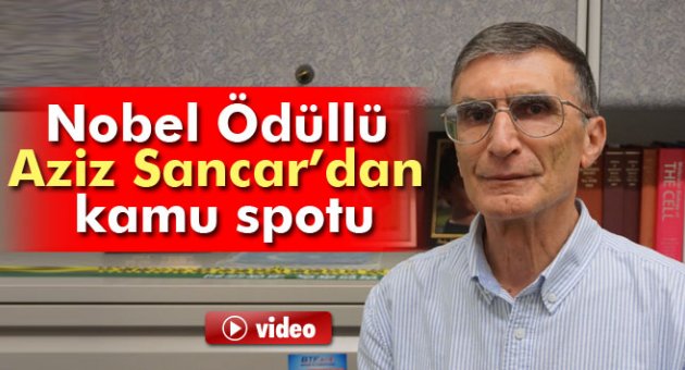 Aziz Sancar kamu spotunda sigaranın zararlarını anlattı