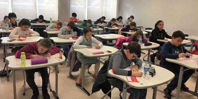 Bahçeşehir Okulları'na kabul sınavına büyük ilgi