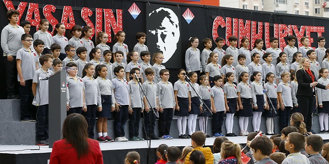 Bahçeşehir Okulları'nda muhteşem kutlama