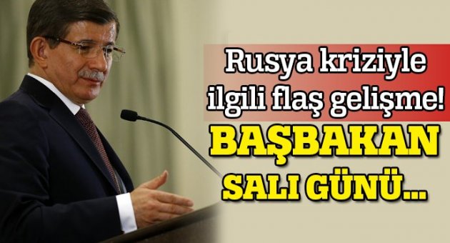 Bakan Elitaş: 'Başbakan Salı günü...'