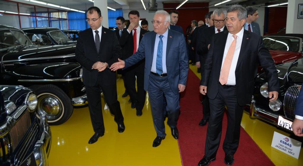 Bakan Elitaş, ESBAŞ'ı ziyaret etti