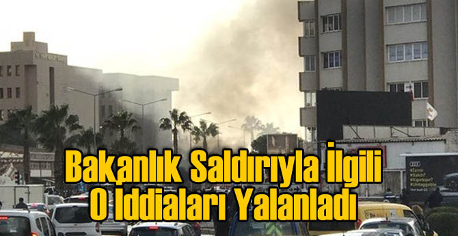 Bakanlık'tan İzmir Saldırısıyla İlgili O İddiaları Yalanladı