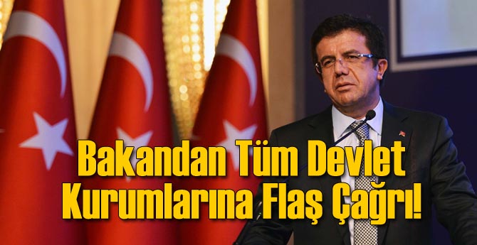 Bakan Tüm Devlet Kurumlarına Çağrı Yaptı!