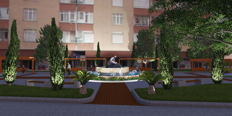 Balıkçı Parkı’na modern görünüm