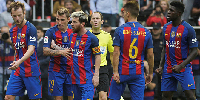 Barça'lı yıldızlardan Enrique protestosu