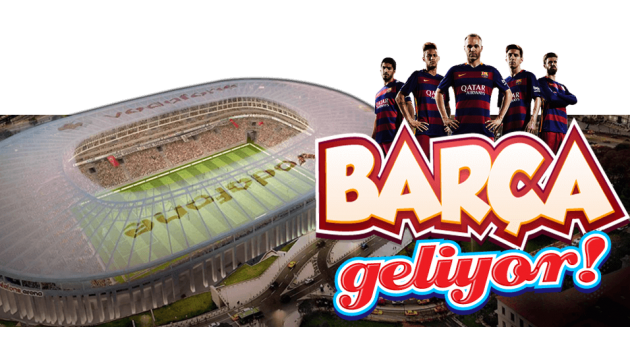 Barcelona Türkiye'ye geliyor