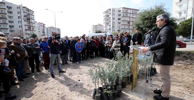 ‘Barış Fidanları’ Toprakla Buluştu