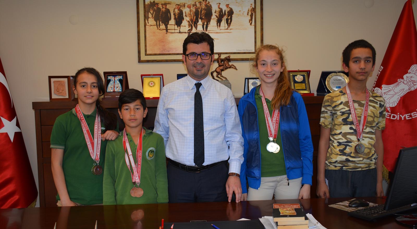 Başarıları Başkan Gönenç ile paylaşılır