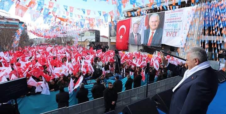 Başbakan Binali Yıldırım Ardahan'da 