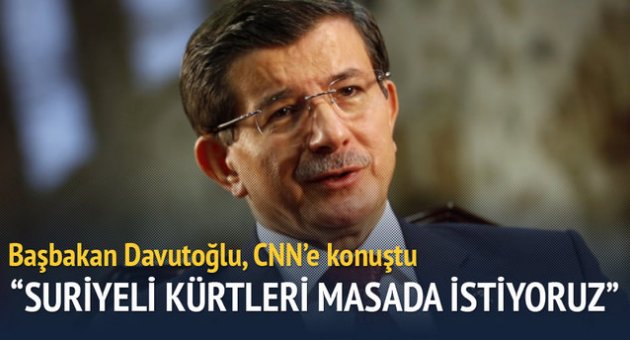 Başbakan Davutoğlu CNN'e konuştu