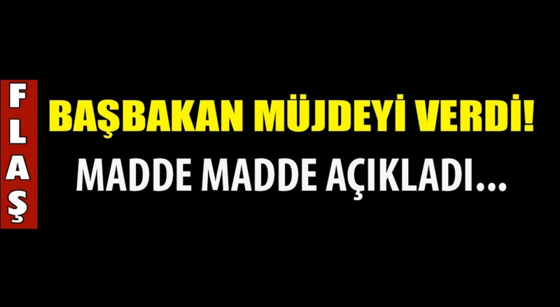 Başbakan Davutoğlu eylem planını açıkladı!