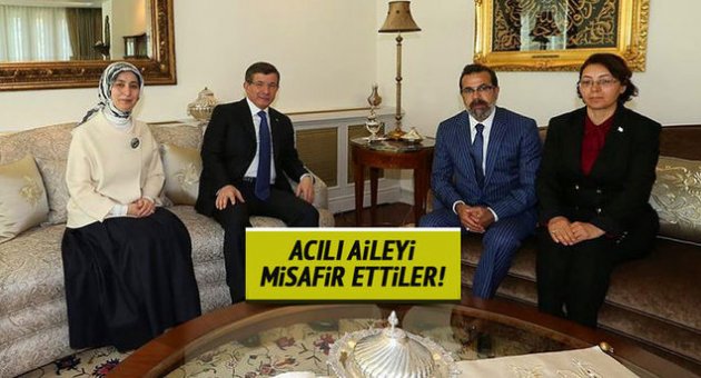 Başbakan Davutoğlu, Özgecan Aslan'ın ailesi ile görüştü