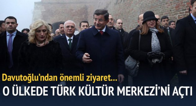 Başbakan Davutoğlu Sırbistan'da
