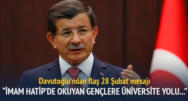 Başbakan Davutoğlu: Yeni Türkiye milli iradenin hakimiyetinde olacak