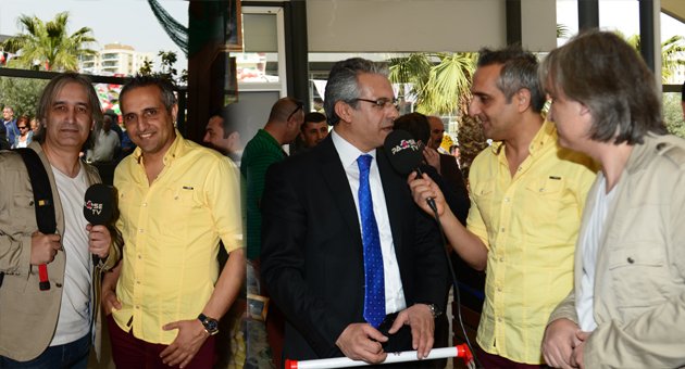 Başkan Akpınar'la 4,5G ile görüştüler