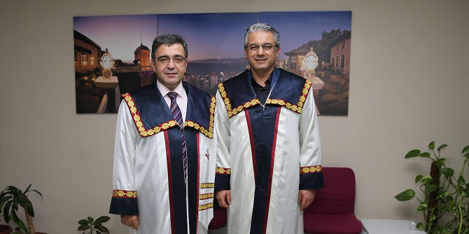 Başkan Akpınar mezun oldu