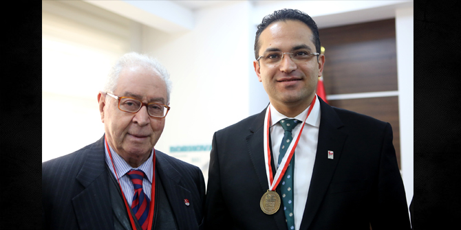 Başkan Atila’ya Fair Play Madalyası