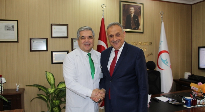 Başkan Badem, 14 Mart’ta Başhekimi ziyaret etti