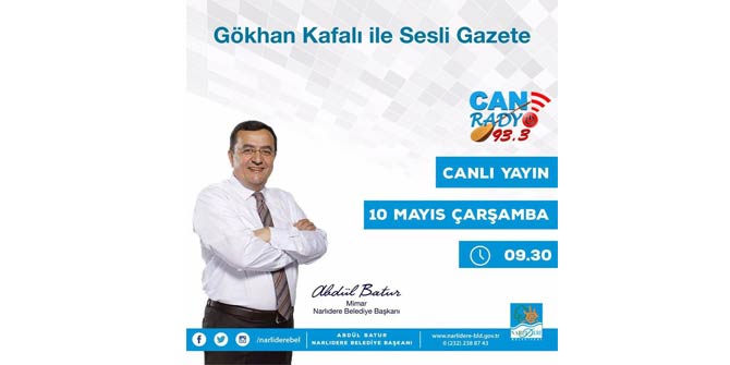 Başkan Batur CAN RADYO'nun konuğu olacak