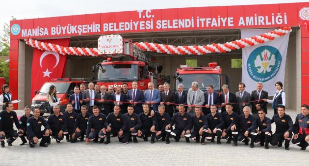 Başkan Ergün Selendi İtfaiye Amirliği’ni Hizmete Açtı