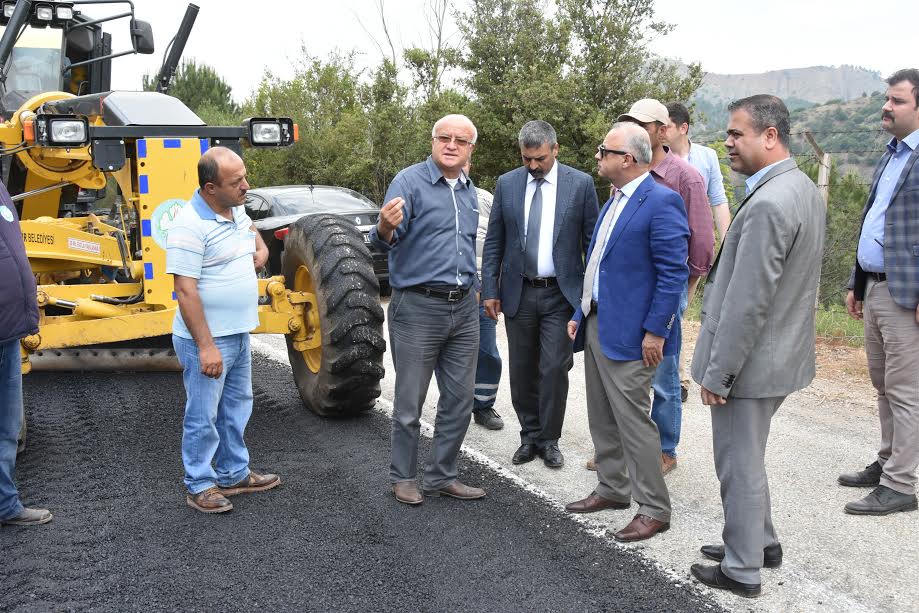 BAŞKAN KAYDA, ASFALT ÇALIŞMALARINI İNCELEDİ