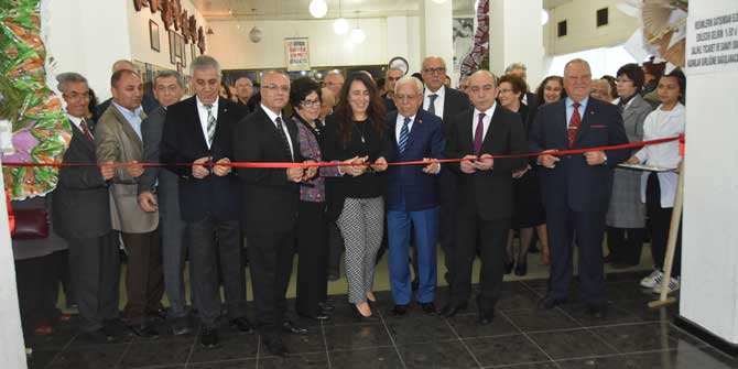 Başkan Kayda, sergi açılışına katıldı