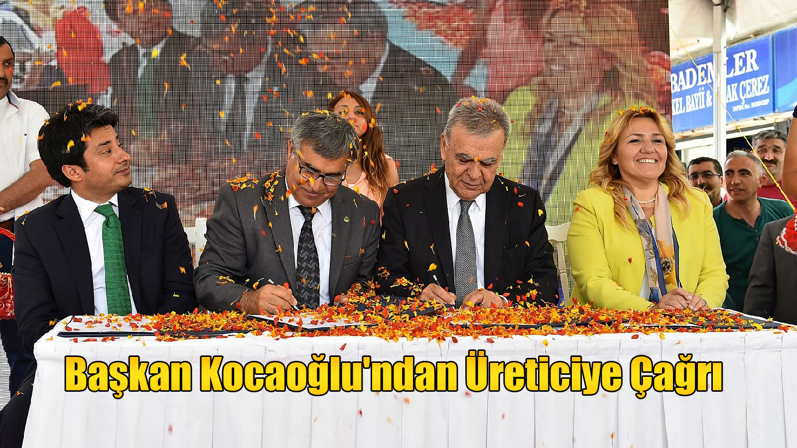 Başkan Kocaoğlu'ndan Üreticiye Çağrı