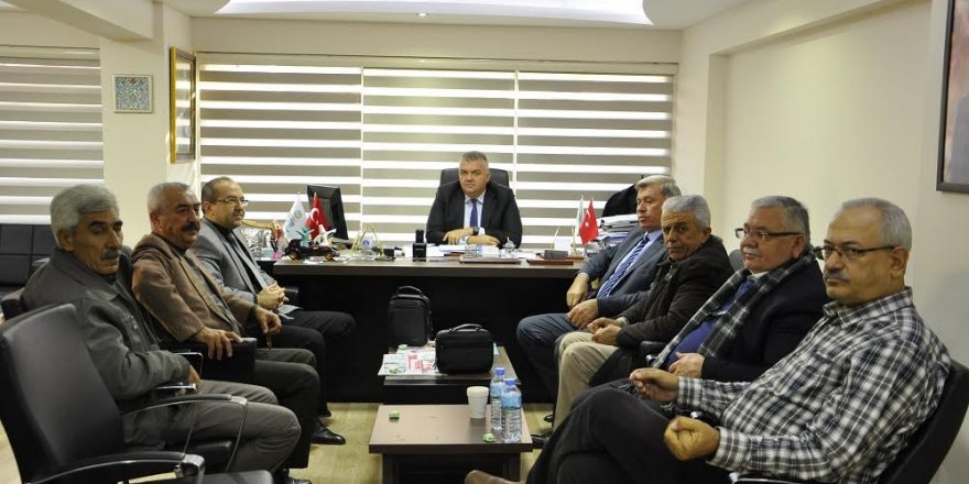 Başkanlardan Hizmet Binasına Ziyaret