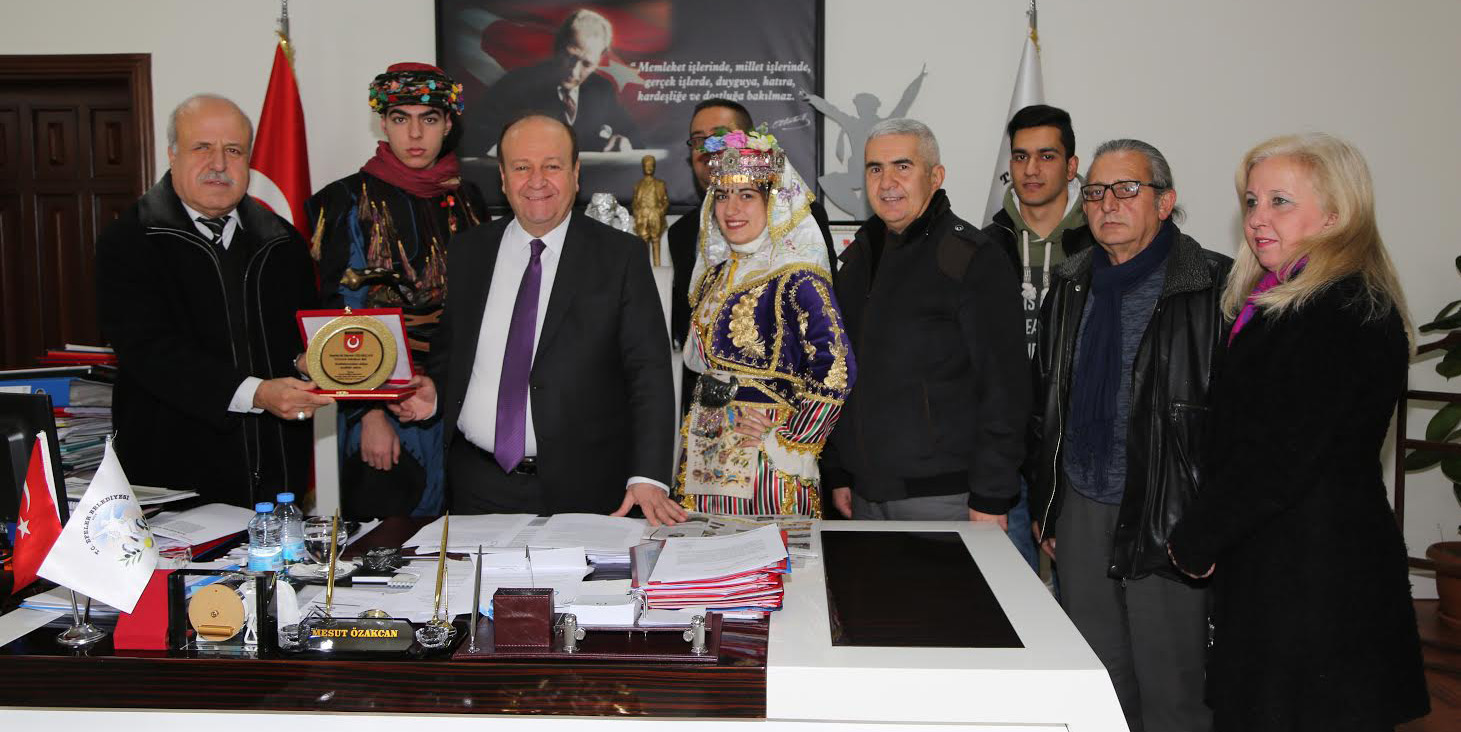 BAŞKAN ÖZAKCAN’A TEŞEKKÜR ZİYARETİ