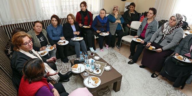 Başkan Pekdaş'dan bir çat kapı ziyaret daha