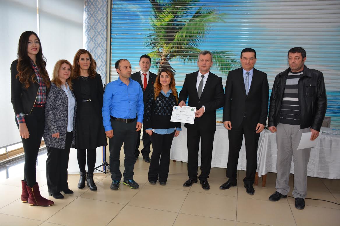 BAŞKAN ŞAHİN GİRİŞİMCİLERİ DESTEKLEDİ