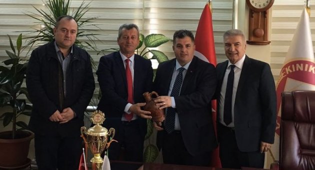 Başkan Şahin ve Durak'ın İzmir turları devam ediyor