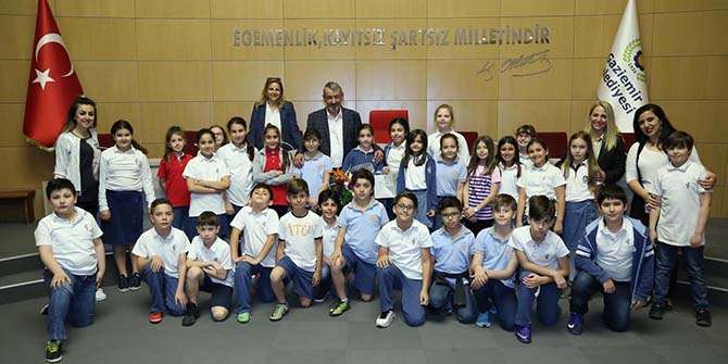 Başkan Şenol’dan öğrencilere ‘yerel yönetim dersi’