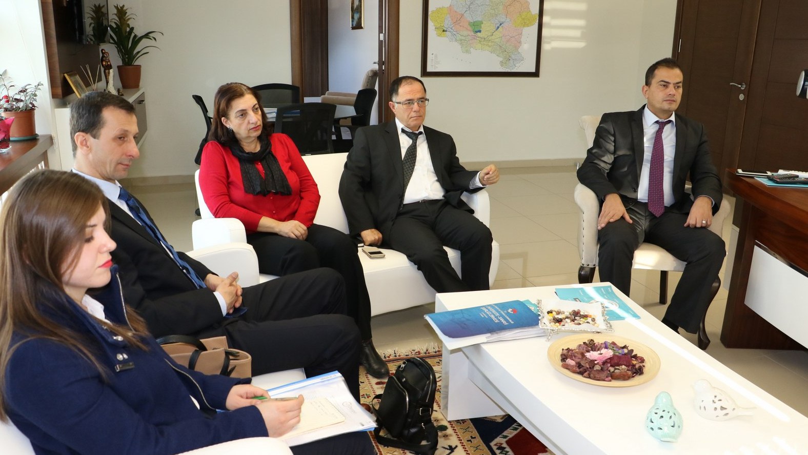 BAŞKAN ŞİRİN, MASKİ’Yİ ZİYARET ETTİ