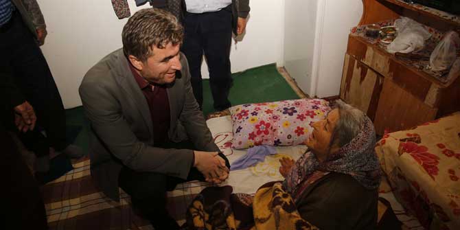 Başkan Tosun’dan Hasta ve Taziye Ziyareti