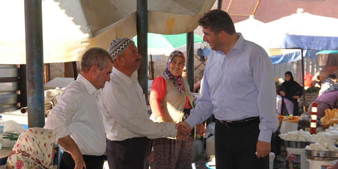 Başkan Tosun Esnafın Derdini Dinledi