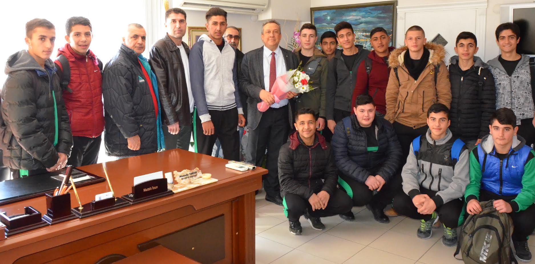 Başkan Tosun, ‘Güneşin Çocukları’nı ağırladı