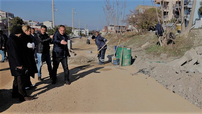 BAŞKAN UYAR ÇALIŞMALARI YERİNDE İNCELEDİ