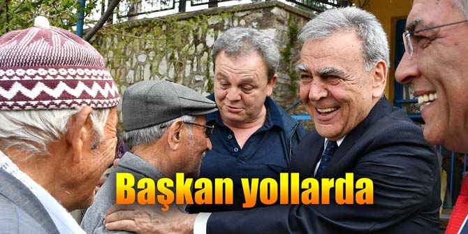Başkan yollarda