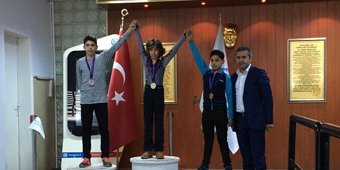 Başkent Kupası'nda 2 altın, 1 gümüş madalya