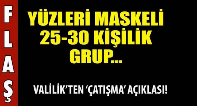 Batman Valiliği'nden çatışma açıklaması