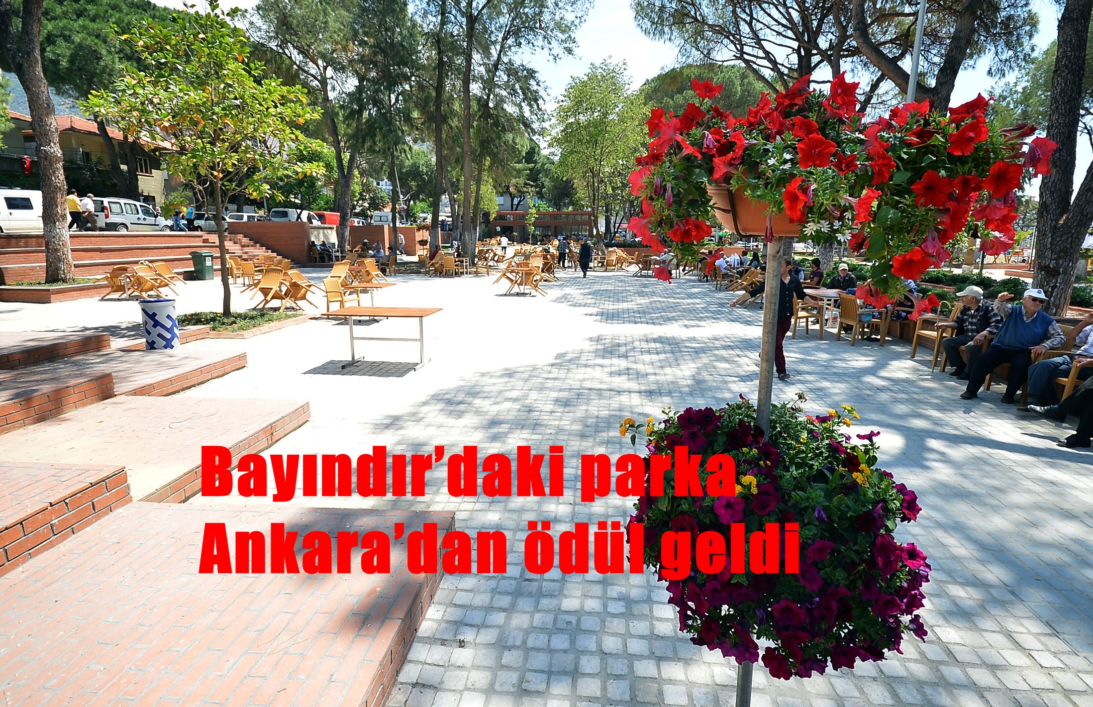 Bayındır’daki Parka Ankara’dan Ödül Geldi